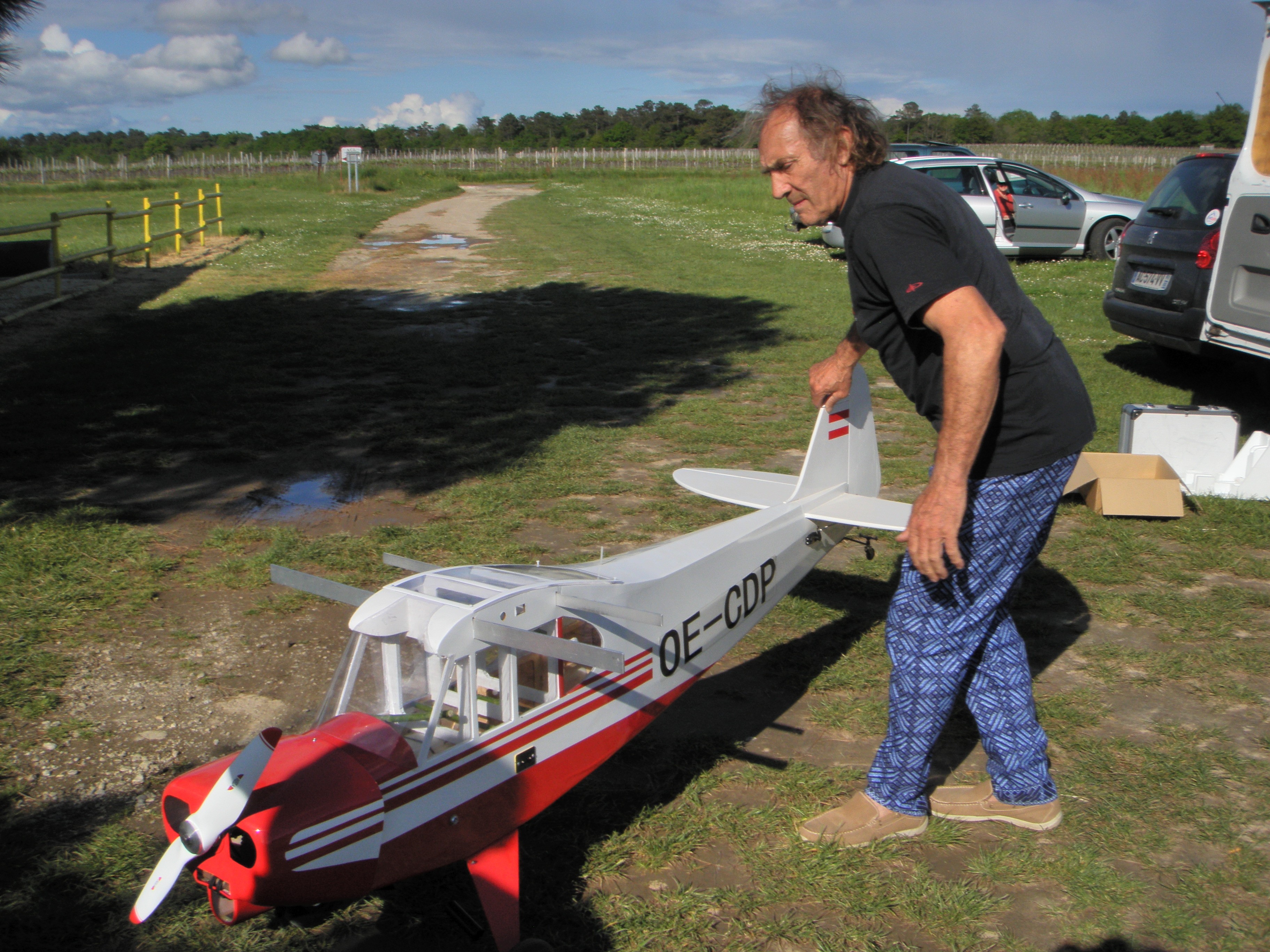 Vers la piste